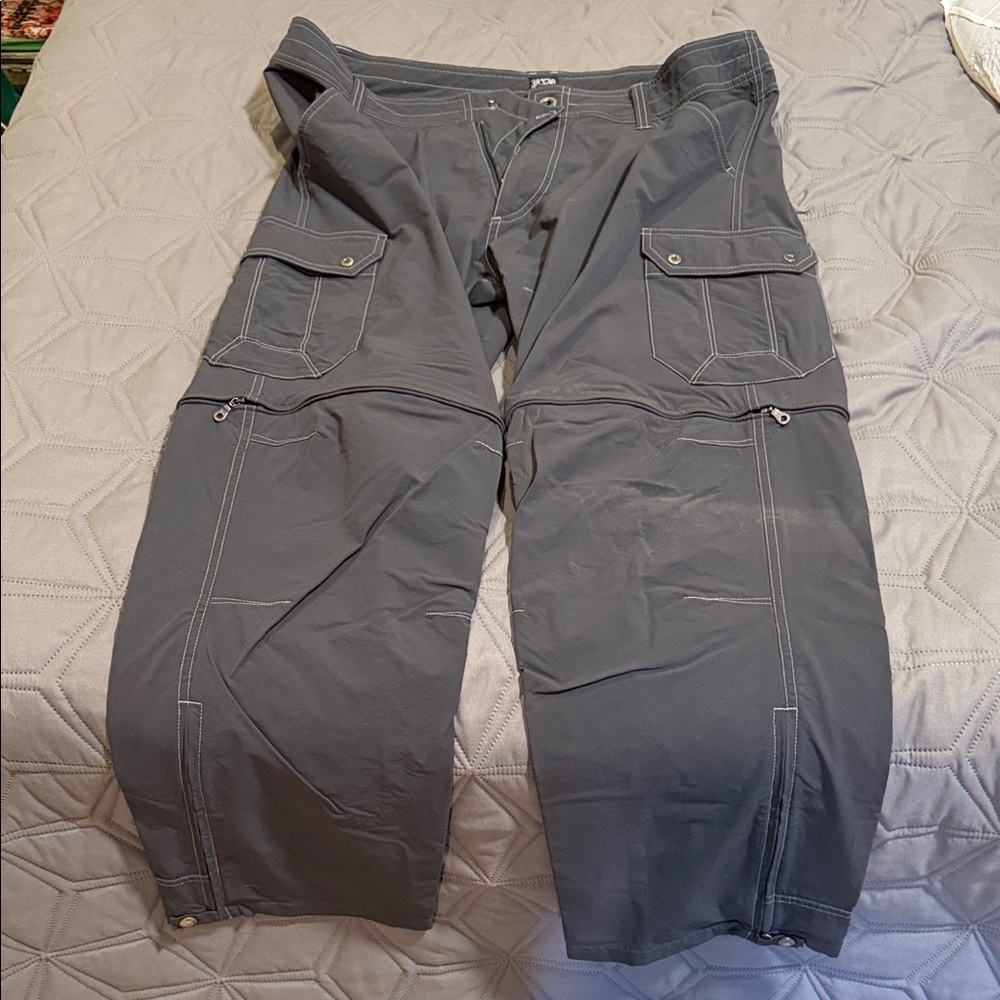 Kuhl Men's Charcoal Cargo Pants